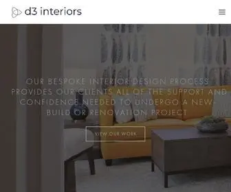 D3Interiors.ca(D3 interiors) Screenshot