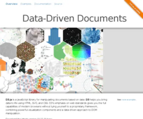 D3JS.info(Data-Driven Documents) Screenshot