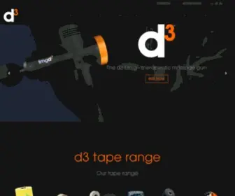D3Tape.com(D3 tape) Screenshot