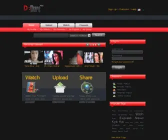 D3Wanaa.com(Online Entertainment Portal) Screenshot