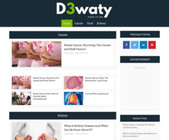 D3Waty.com(The preliminary step to protect human health) Screenshot