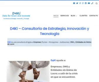 D4KI.com(Consultoría de Estrategia) Screenshot