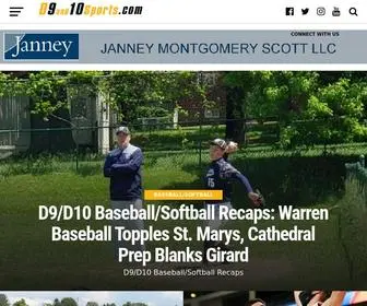 D9AND10Sports.com(The Best Place for PIAA District 9 and District 10 Sports) Screenshot