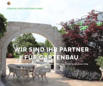 DA-Costa-Gartenbau.ch(Cèsar da Costa Gartenbau GmbH) Screenshot