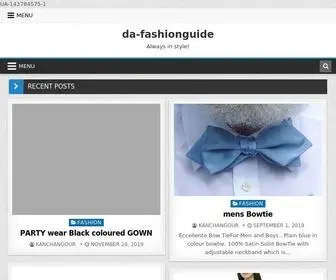 DA-Fashionguide.com(Always in style) Screenshot