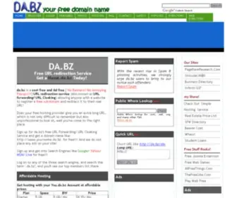 DA.bz(Free URL Redirection Serivce) Screenshot