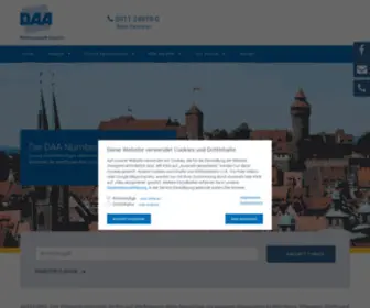 Daa-Nuernberg.de(DAA Nürnberg) Screenshot