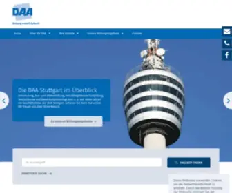 Daa-Stuttgart.de(DAA Stuttgart) Screenshot