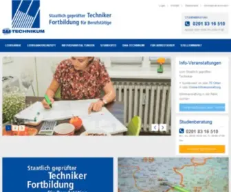 Daa-Technikum.de(Weiterbildung Staatlich geprüfter Techniker) Screenshot