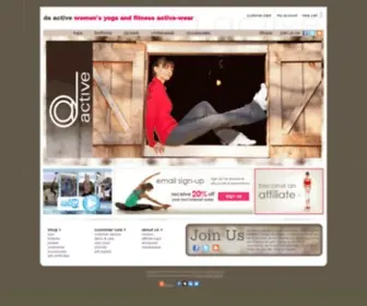 Daactive.com(Workout Clothes For Women) Screenshot