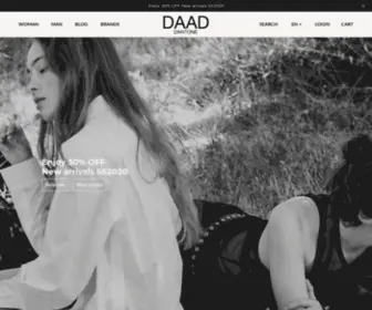Daad-Dantone.com(Luxury Fashion Boutique Online) Screenshot