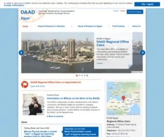 Daad.eg(DAAD Ägypten) Screenshot