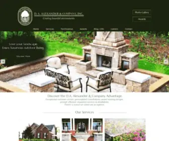 Daalexander.com(Landscaping Design) Screenshot