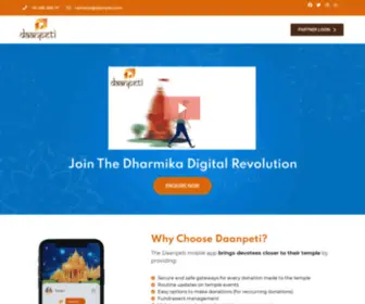 Daanpeti.com(Add more credibility to your site) Screenshot