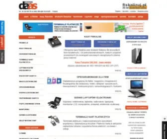 Daas.com.pl(Kasy Fiskalne Częstochowa Drukarki Fiskalne) Screenshot