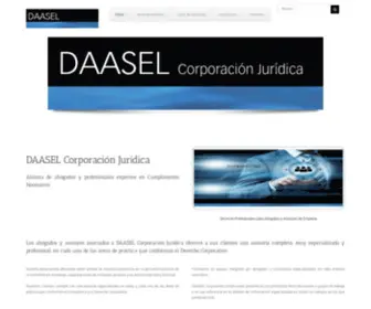 Daasel.com(Corporación) Screenshot