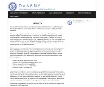 Daasny.com(DISTRICT ATTORNEYS ASSOCATION OF THE STATE OF NEW YORK) Screenshot