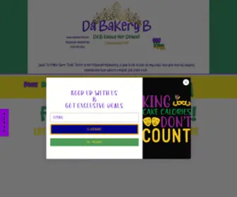 Dabakeryb.com(Da Bakery B) Screenshot