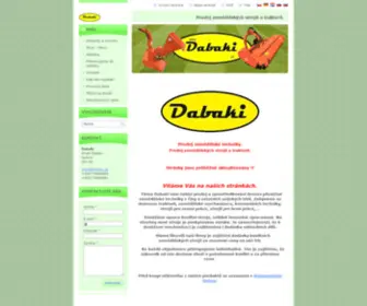 Dabaki.cz(Prodej traktorů) Screenshot