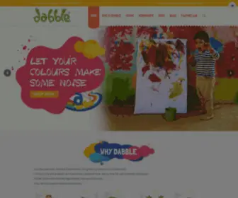 Dabbleplayart.com(Dabble PlayArt) Screenshot