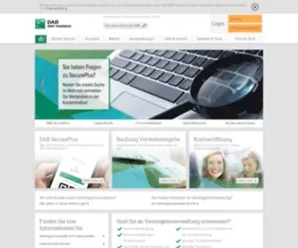 Dab.com(DAB BNP Paribas) Screenshot