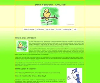 Dabday.com(Draw A Bird Day) Screenshot