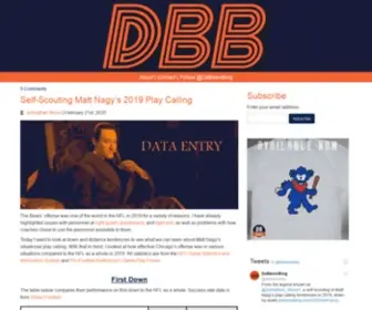 Dabearsblog.com(Da Bears Blog) Screenshot