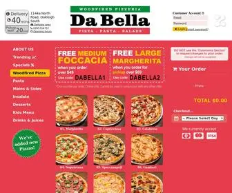 Dabellawoodfiredpizza.com.au(Da Bella Woodfired Pizza Oakleigh South) Screenshot