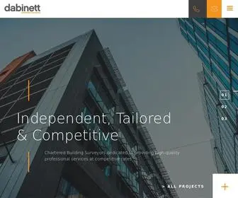 Dabinettsurveyors.co.uk(Chartered Building Surveyors Manchester) Screenshot