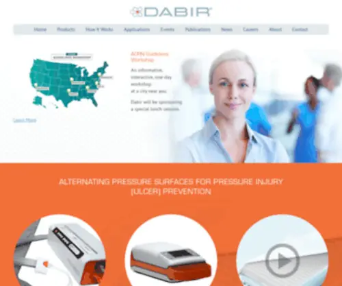 Dabir-Surfaces.com(Dabir Surfaces pressure injury (ulcer)) Screenshot