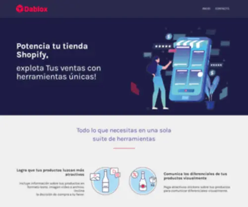 Dablox.com(Inicio) Screenshot