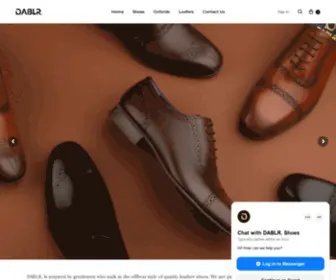 Dablrshoes.com(DABLR Shoes India) Screenshot