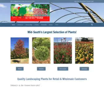 Dabneynursery.com(Mid-South's Largest Plant Selection for Landscaping) Screenshot