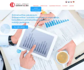 Dabolas-Gramatvediba.lv(Grāmatvedības pakalpojumi) Screenshot
