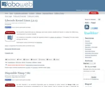 Daboweb.com(Seguridad y ayuda informática) Screenshot
