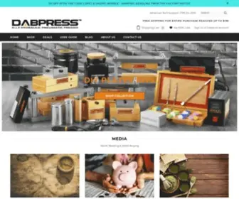 Dabpress.com(Rosin Press) Screenshot