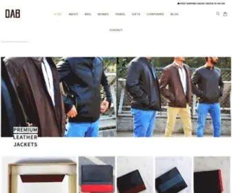 DabStore.pk(Shop Genuine Leather Products) Screenshot