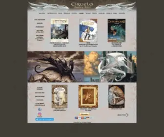 Dac-Editions.com(Fantasy Art) Screenshot