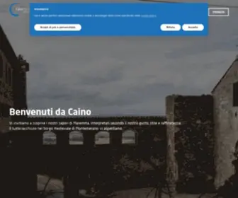 Dacaino.com(Ristorante Caino) Screenshot