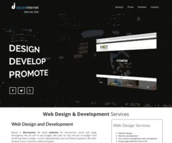 Dacan.co.uk(Website Design and Development Services in Manchester) Screenshot