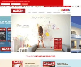 Dacar.com.br(Tintas Dacar) Screenshot