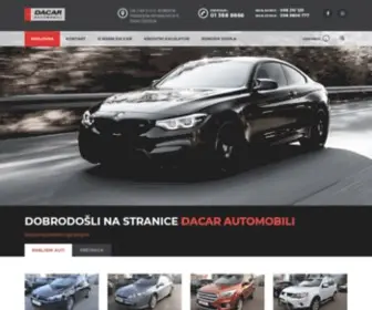 Dacar.hr(Rabljeni automobili s garancijom) Screenshot