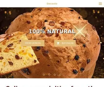 Dacasto.com(I prodotti buoni di natura) Screenshot