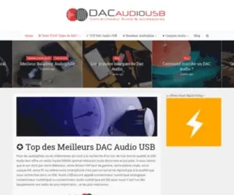 Dacaudiousb.com(Meilleur DAC Audio) Screenshot