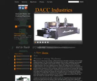 Dacc.com(Plasma cutters) Screenshot