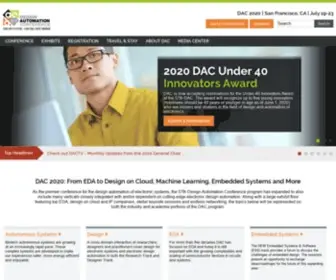Dac.com(Design Automation Conference) Screenshot