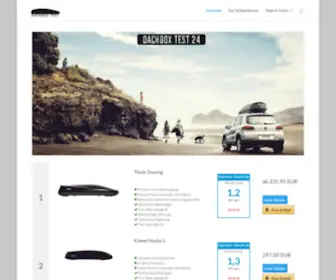 Dachbox-Test24.de(Dachbox Test und Dachgepäckbox Test) Screenshot