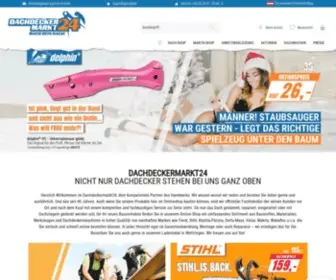 Dachdeckermarkt24.de(Deutschlands ✓ großer Online Shop für ✓ Dachdecker) Screenshot