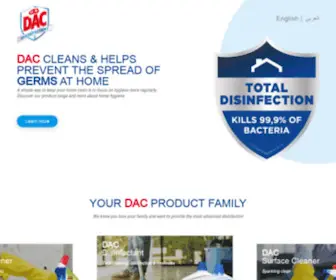 Dachomecleaning.com(DAC) Screenshot