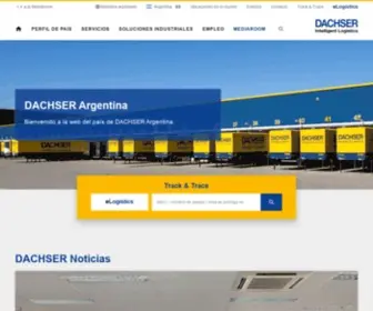 Dachser.com.ar(Dachser) Screenshot